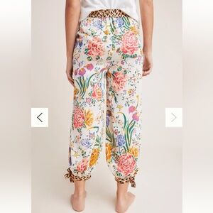 Anthropologie Multicolor Floral Liane lounge harem pants